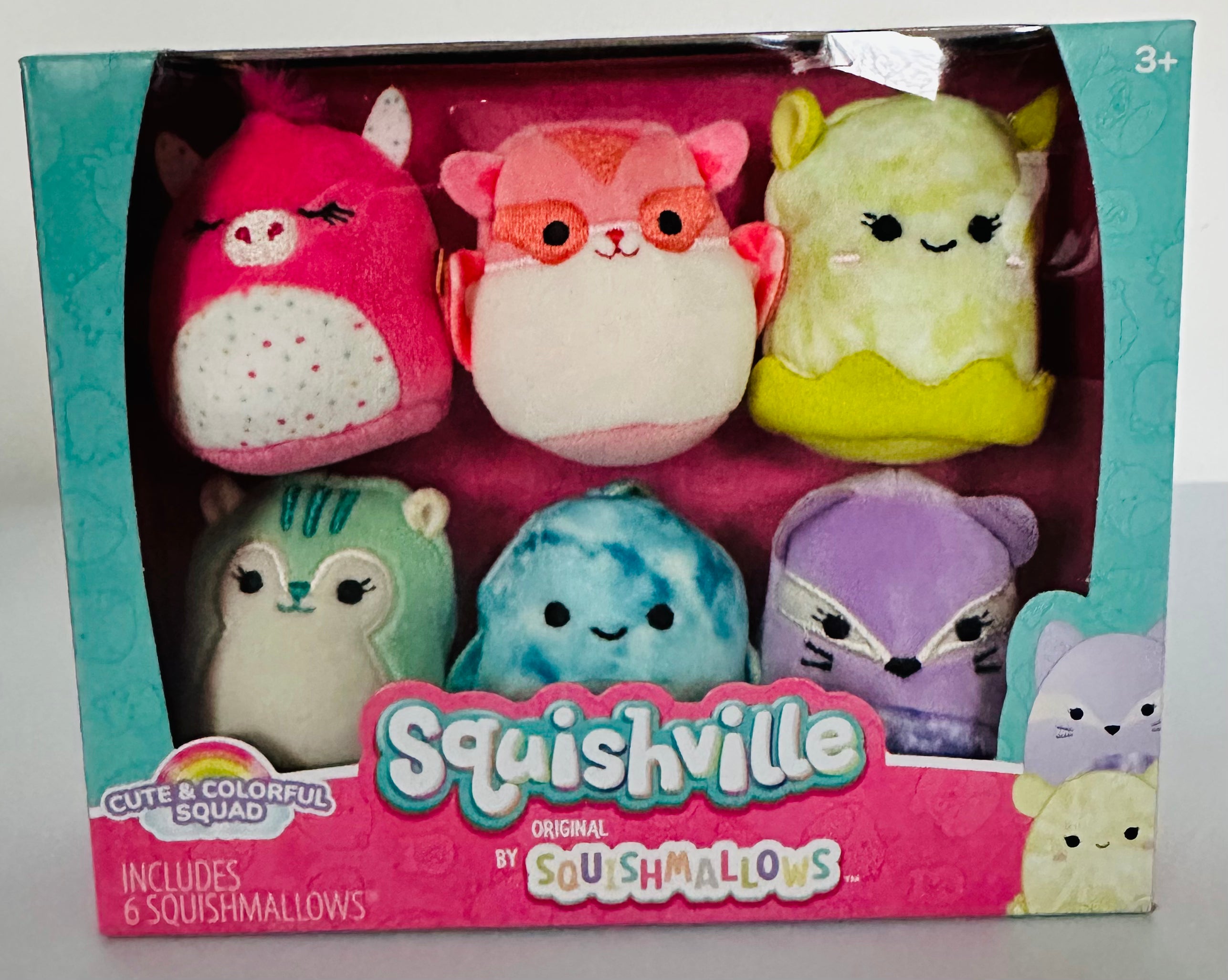 3 Squishville Mini Squishmallow Plush Toy