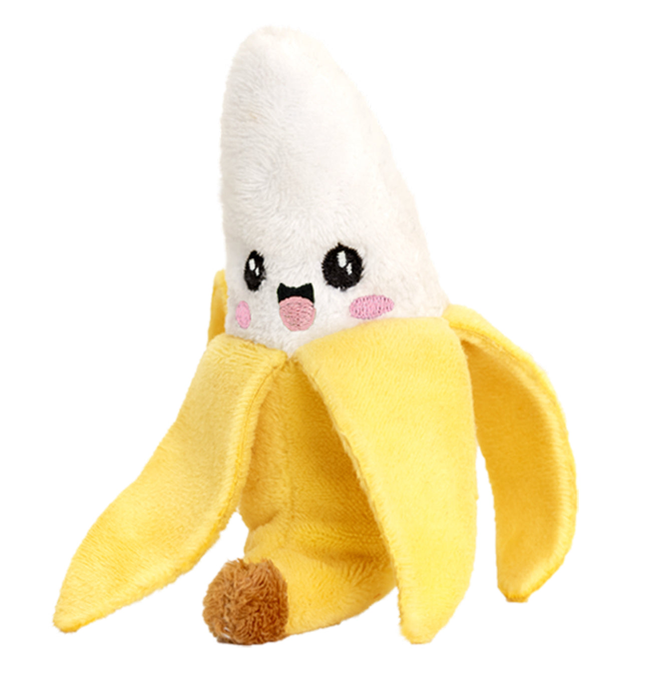 Keel Bobballs Banana Mini Plush Soft Toy 8cm