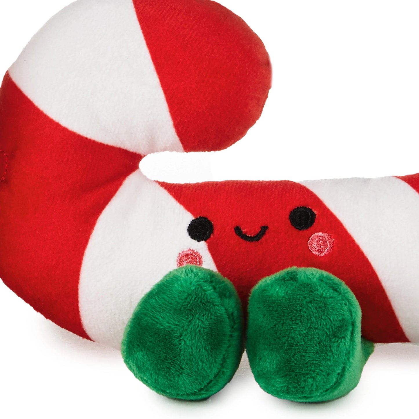 Hallmark Better Together Gingerbread House and Candy Cane Magnetic Christmas Plush Soft Toy Pair