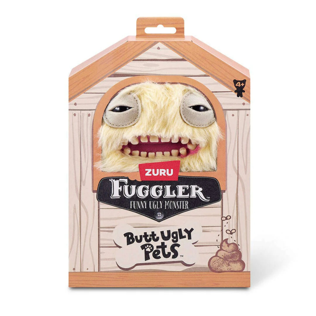 Fuggler Butt Ugly Pets Mr Buttons Golden Retriever Funny Ugly Monster Plush Soft Toy (Approx 9 Inch)