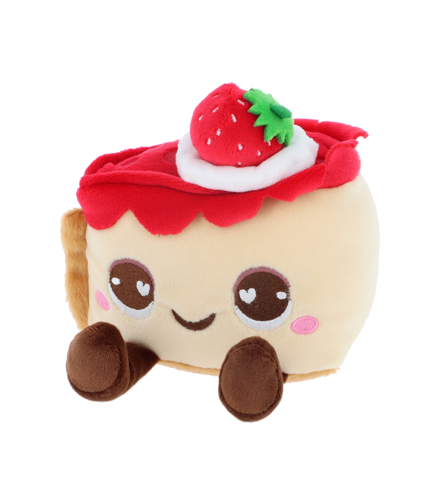 Keel Toys Bakery Sweet Treats Strawberry Cheesecake 8cm Soft Toy
