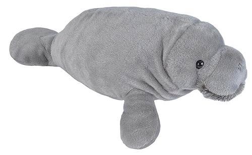 Wild Republic Cuddlekins Manatee 12 Inch Soft Plush Toy