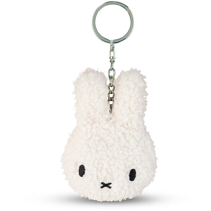 Miffy Tiny Teddy Keyring Cream 10cm - 100% Recycled
