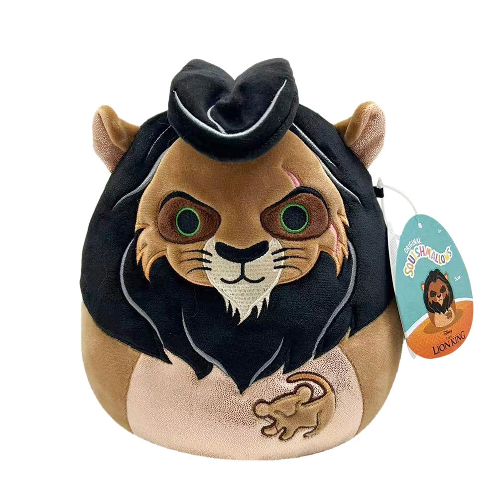 Squishmallows Disney The Lion King Scar 8 Inch Plush Soft Toy Plush Paradise