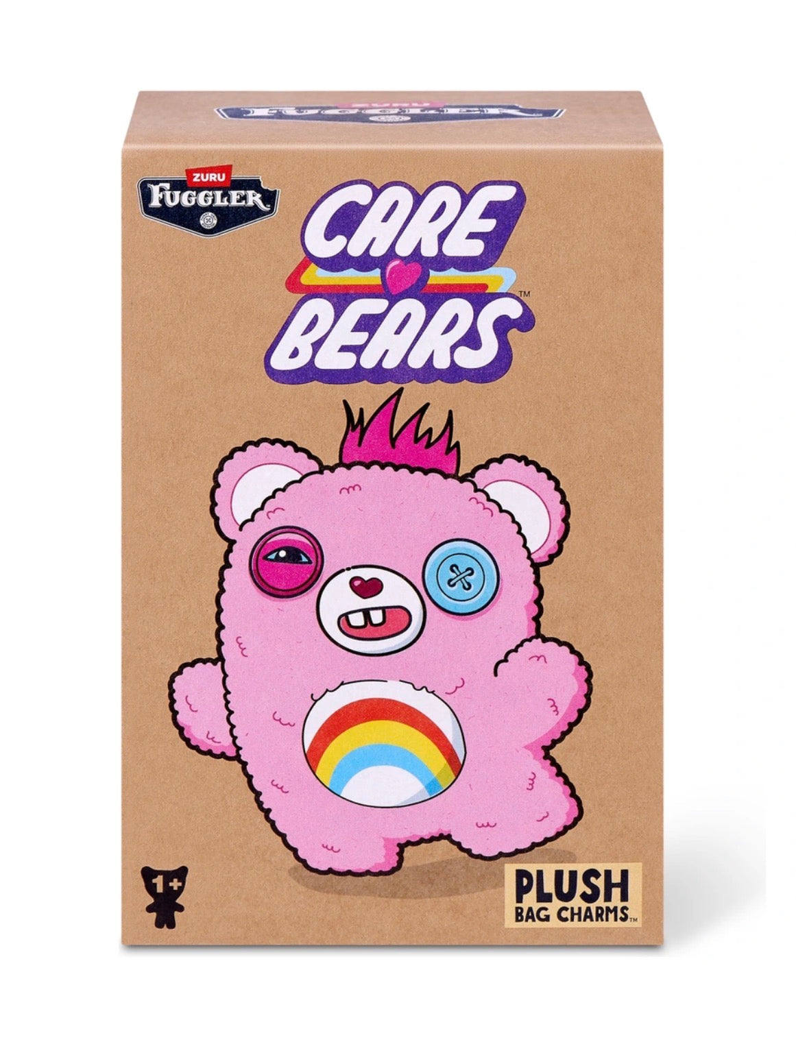 Fuggler x Care Bears by ZURU 5 Inch Plush Keyring Mystery Box (x1 Supplied)