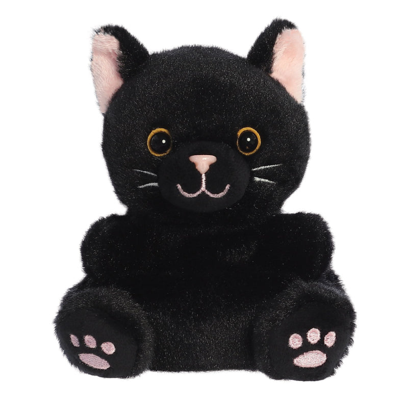 Black cat plush toy hotsell