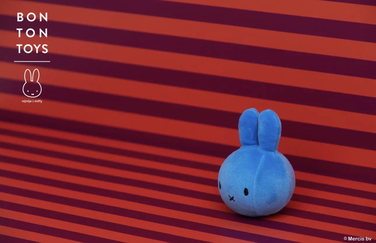 Miffy Squishie Stress Ball Blue 9cm
