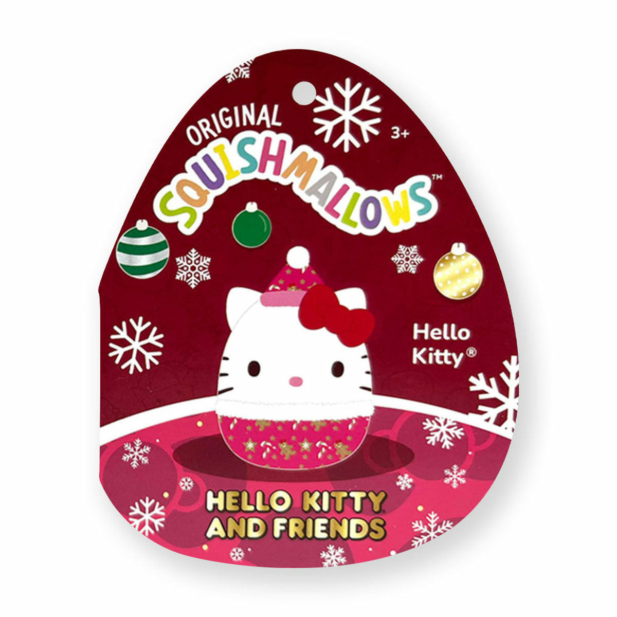 Squishmallows Hello Kitty 2025 Holiday Christmas 8 Inch Plush Soft Toy