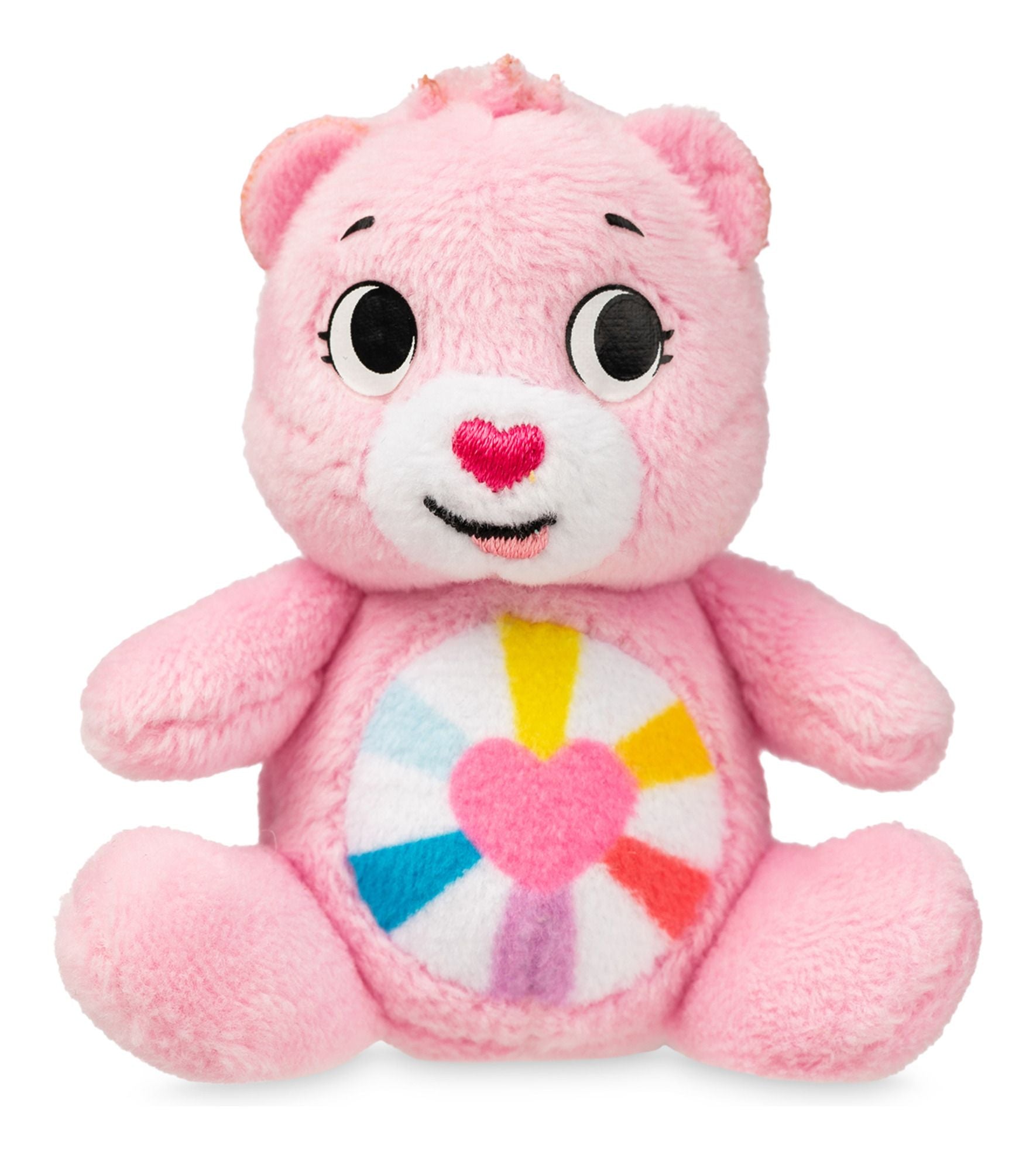 Care Bears Hopeful Heart Bear Micro 3 Inch Plush Soft Toy Boxed