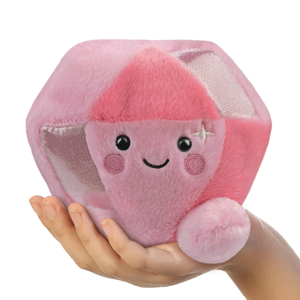 Palm Pals Pink Diamond 5 Inch Plush Soft Toy