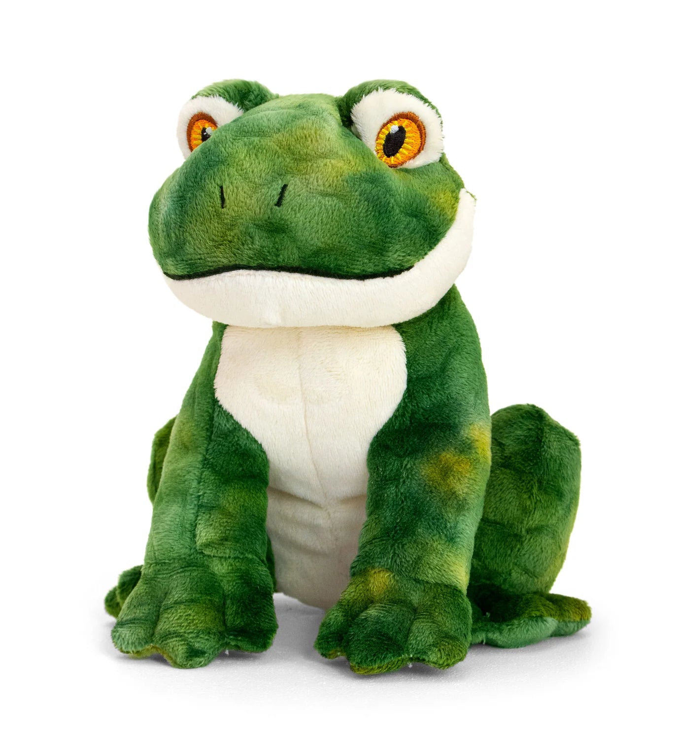 Keel Toys Keeleco 18cm Eco-Friendly Frog Plush Soft Toy