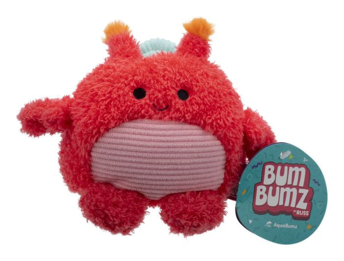 BumBumz Aqua Bumz Chandler the Crab 4.5 Inch Plush Beanie Filled Toy