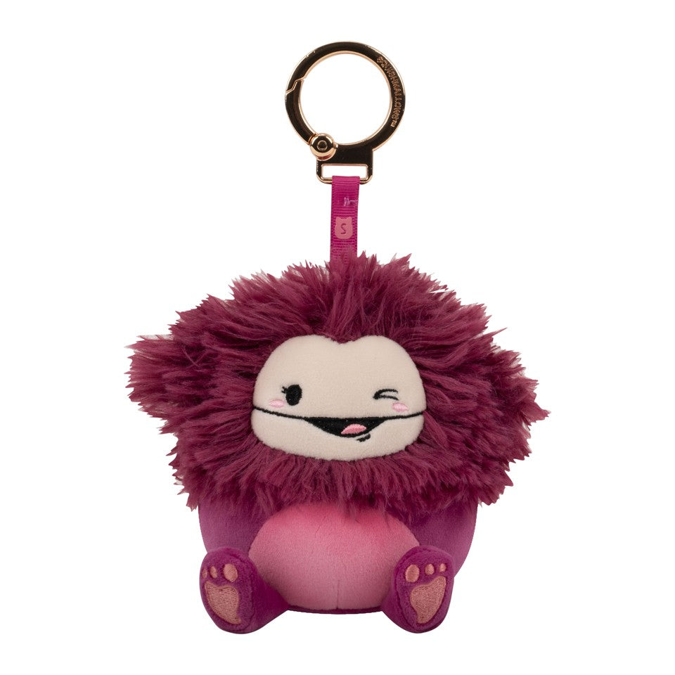 Squishmallows - Mallow Moods Bigfoot 4 Inch Plush Bag Charm Blind Box (x1 Box Supplied)