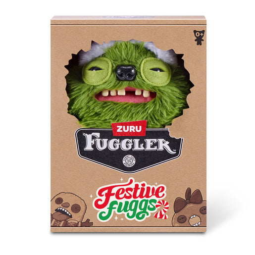 Fuggler Festive Fuggs Series 2 Sasquinch Funny Ugly Monster Plush Soft Toy (Approx 9 Inch)