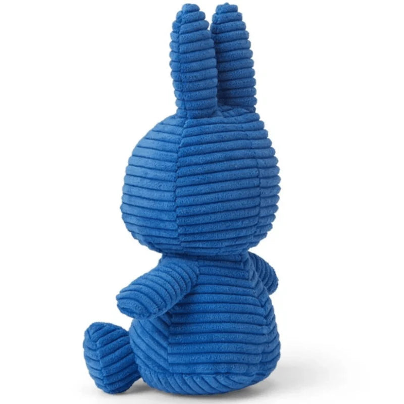 Miffy Corduroy Cobalt Blue 23cm Plush Soft Toy