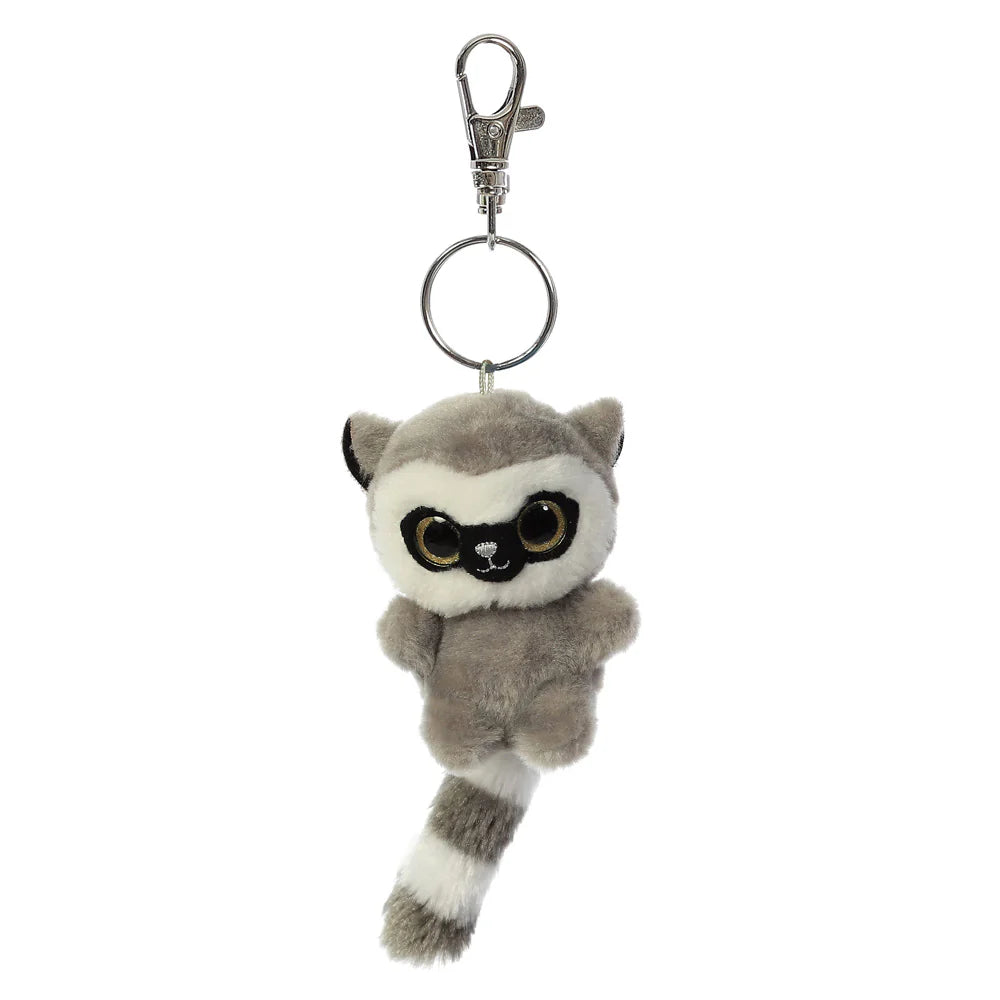 Aurora YooHoo Lemmee Lemur Plush Key Clip