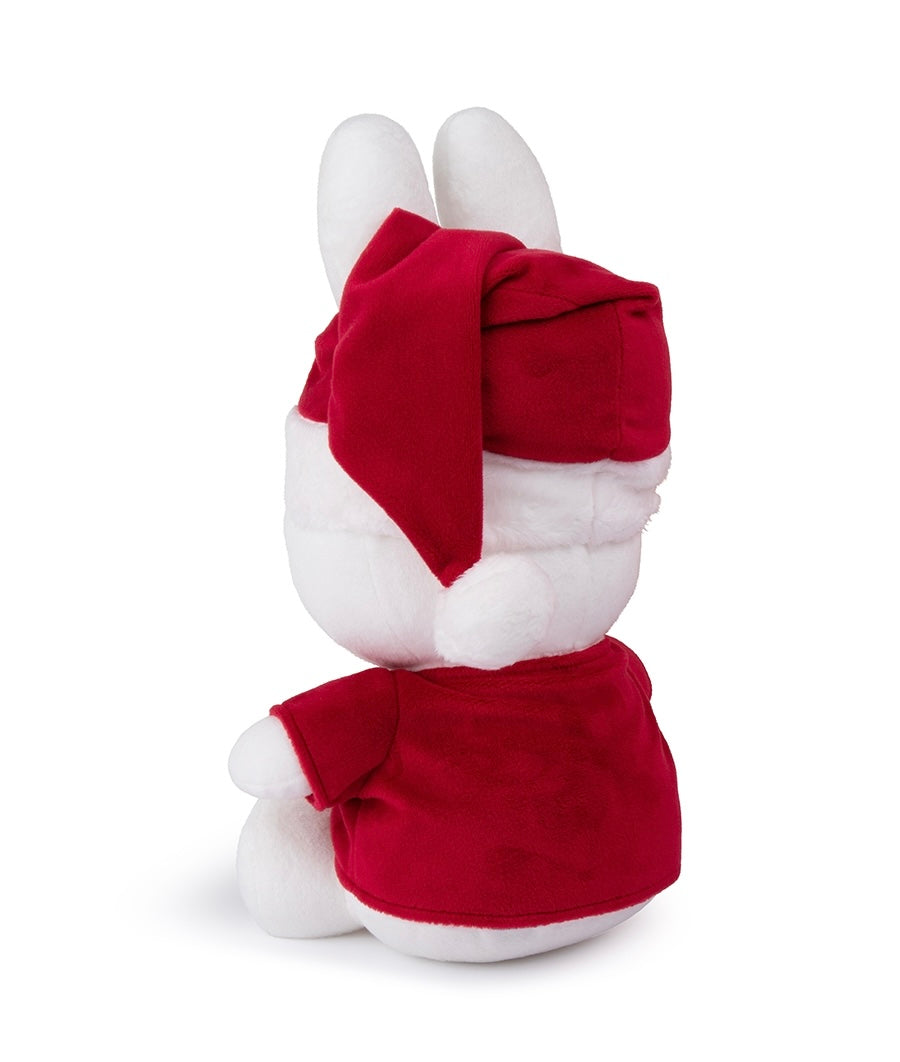 Christmas Santa Miffy Sitting 33cm Plush Soft Toy