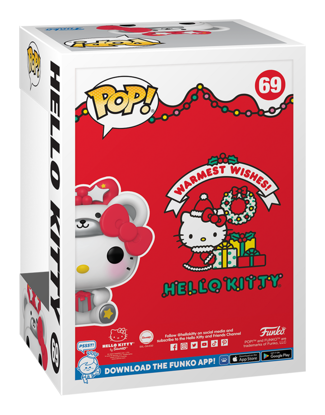 Pop! Vinyl Festive Hello Kitty Polar Bear 69