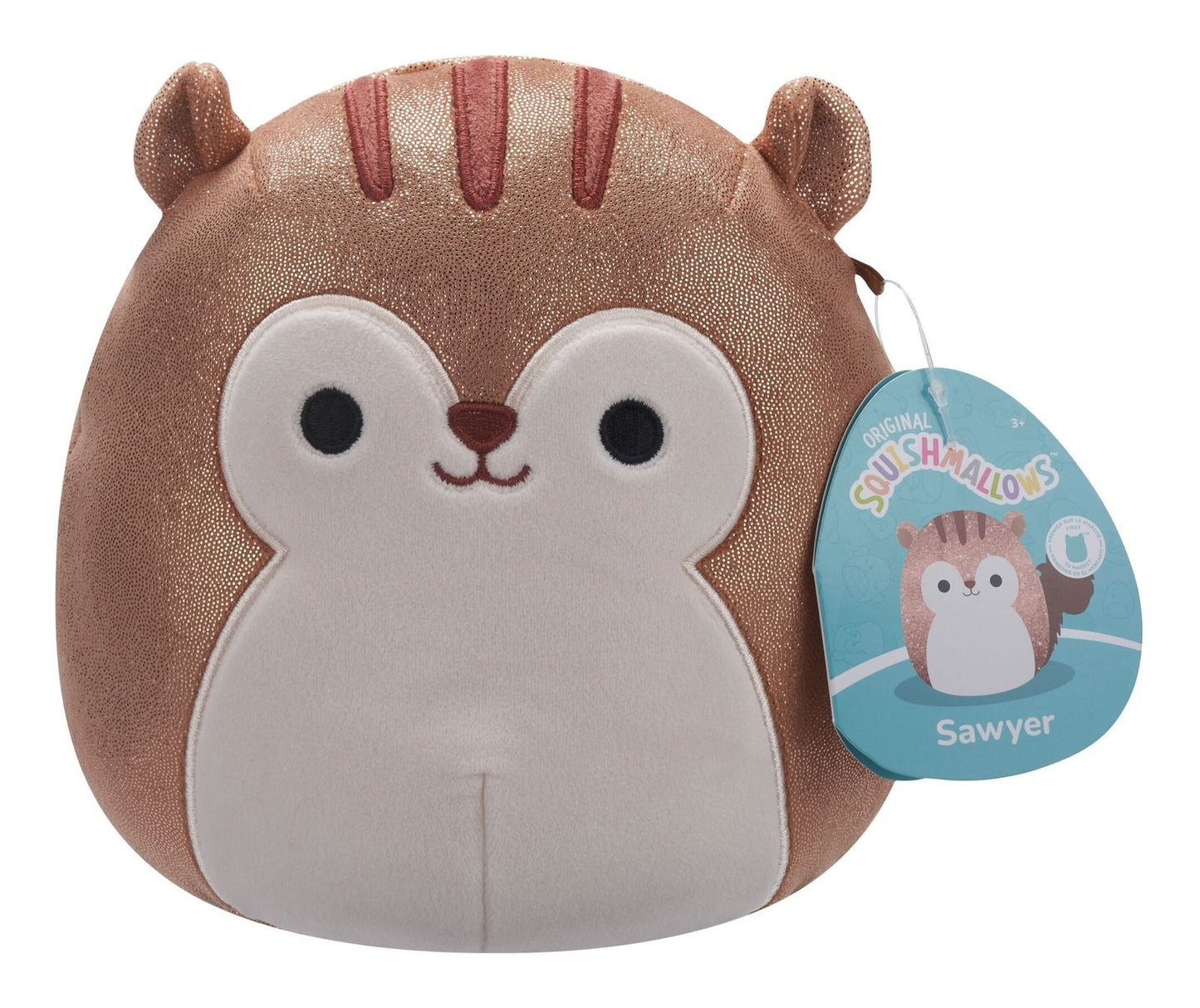Squishmallows Sawyer the Squirrel 7.5 Inch Plush Soft Toy