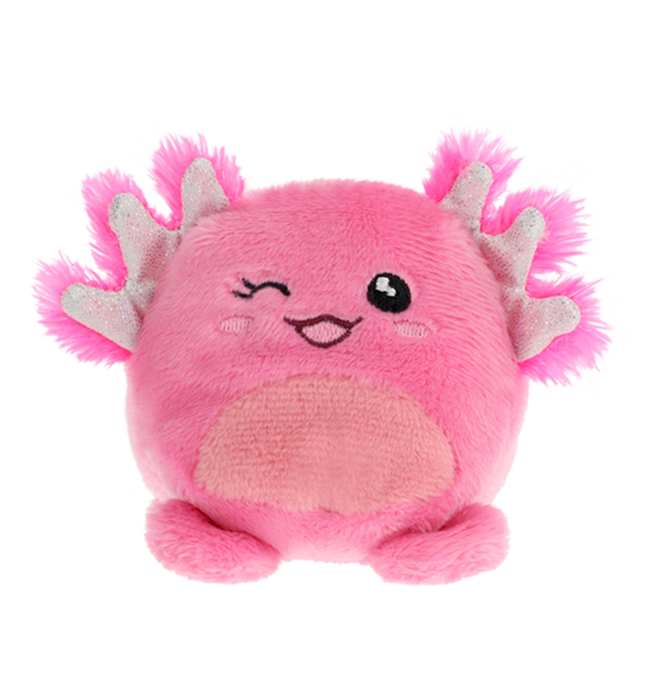Keel Bobballs Axolotl Mini Plush Soft Toy 8cm