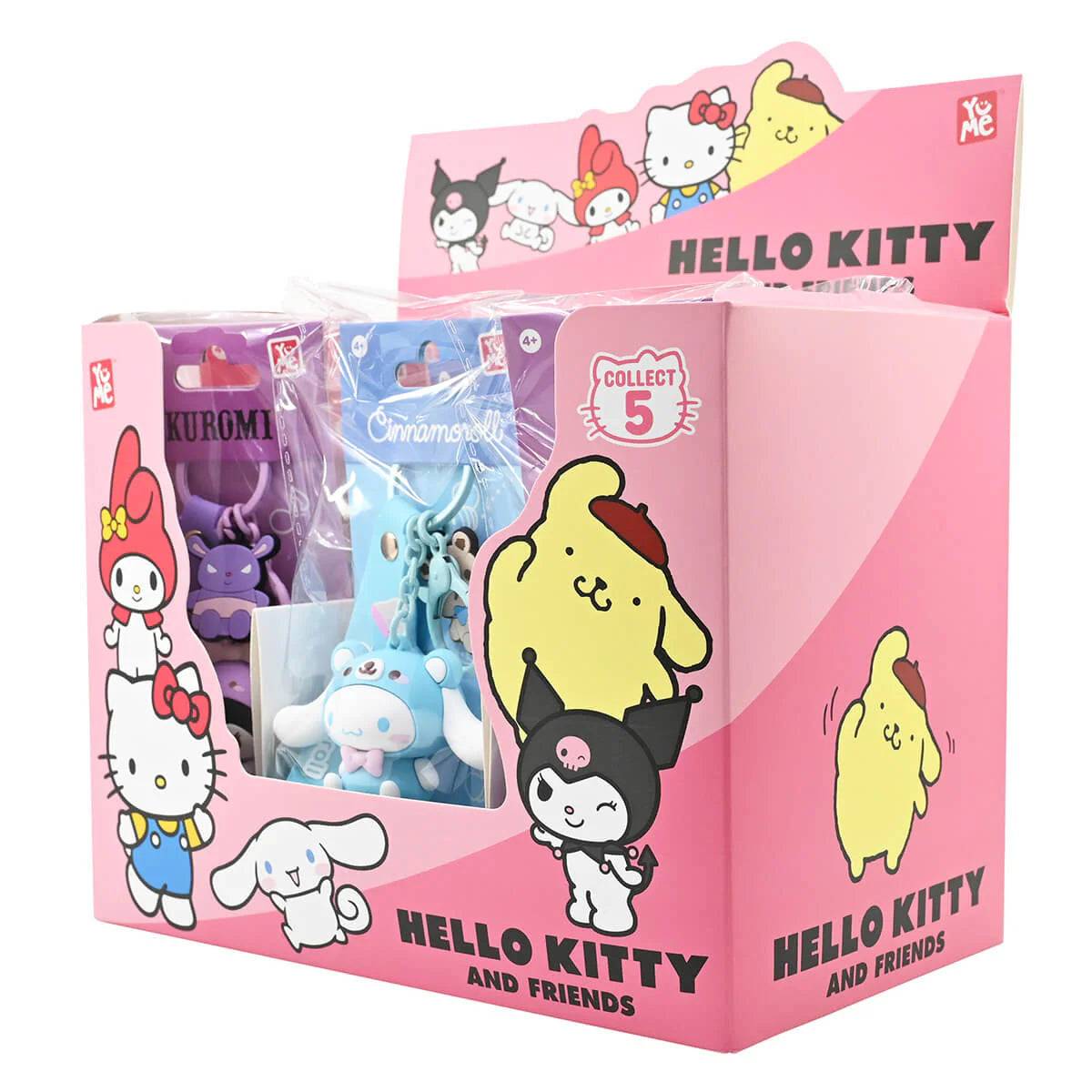 Hello Kitty and Friends Animal Series Keychains with Hand Strap