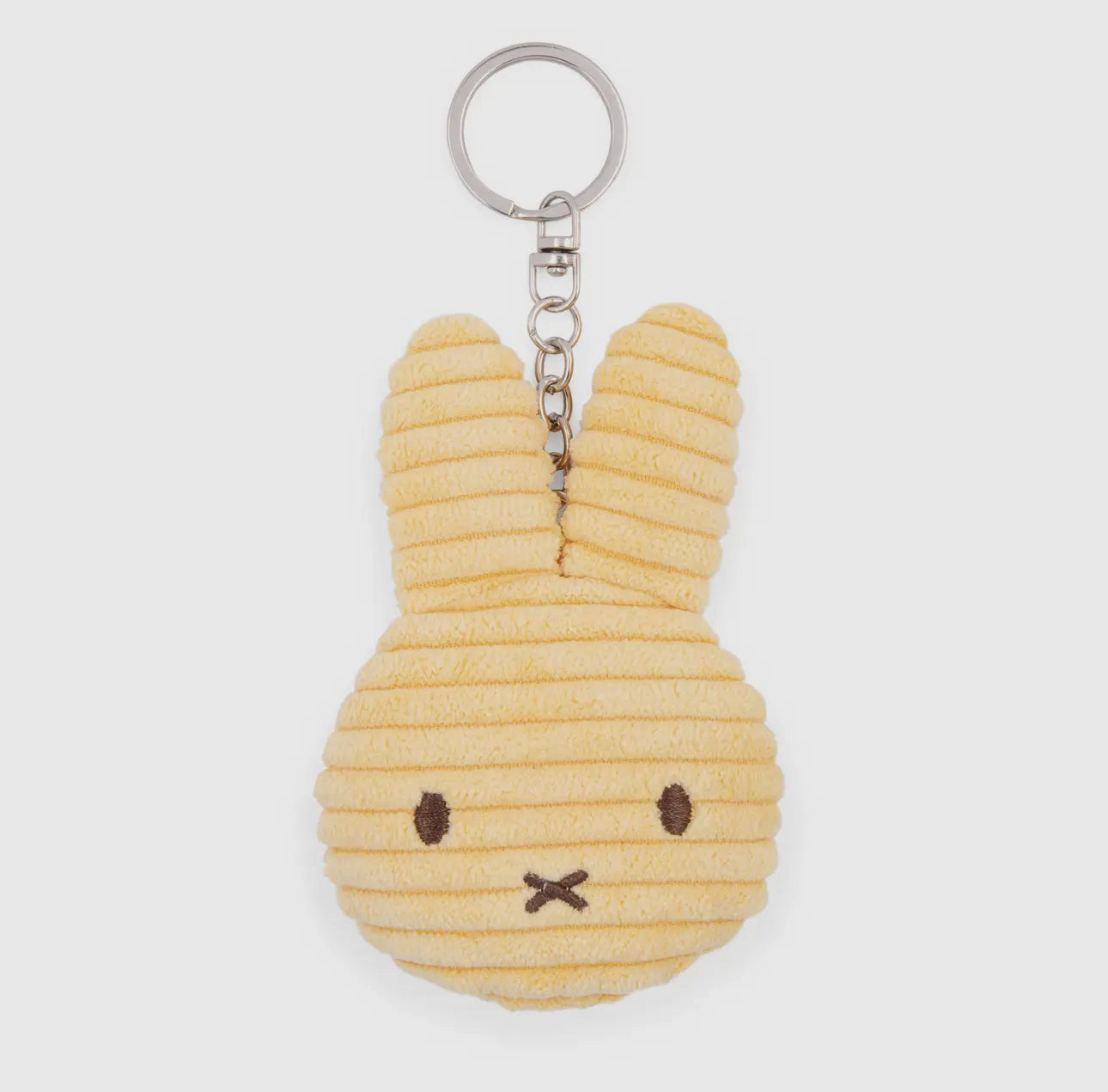 Miffy Corduroy Buttercream Yellow Keyring 10cm