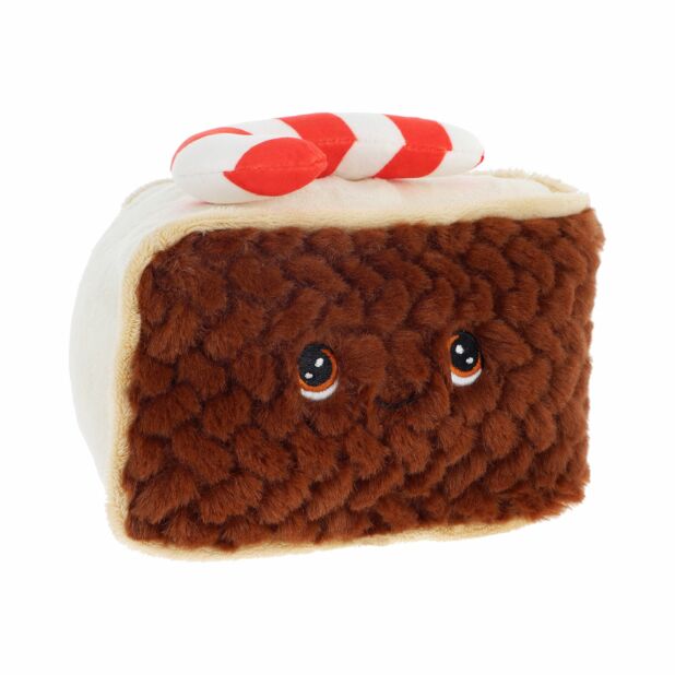 Keel Toys Keeleco Christmas Cake Slice 15cm Christmas Plush Soft Toy