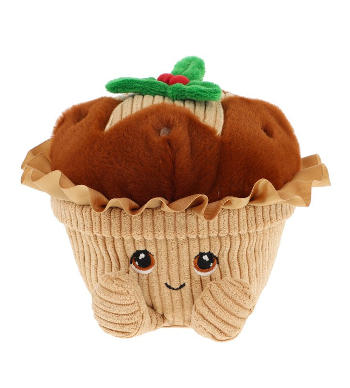 Keel Toys Keeleco Mince Pie 12cm Christmas Plush Soft Toy