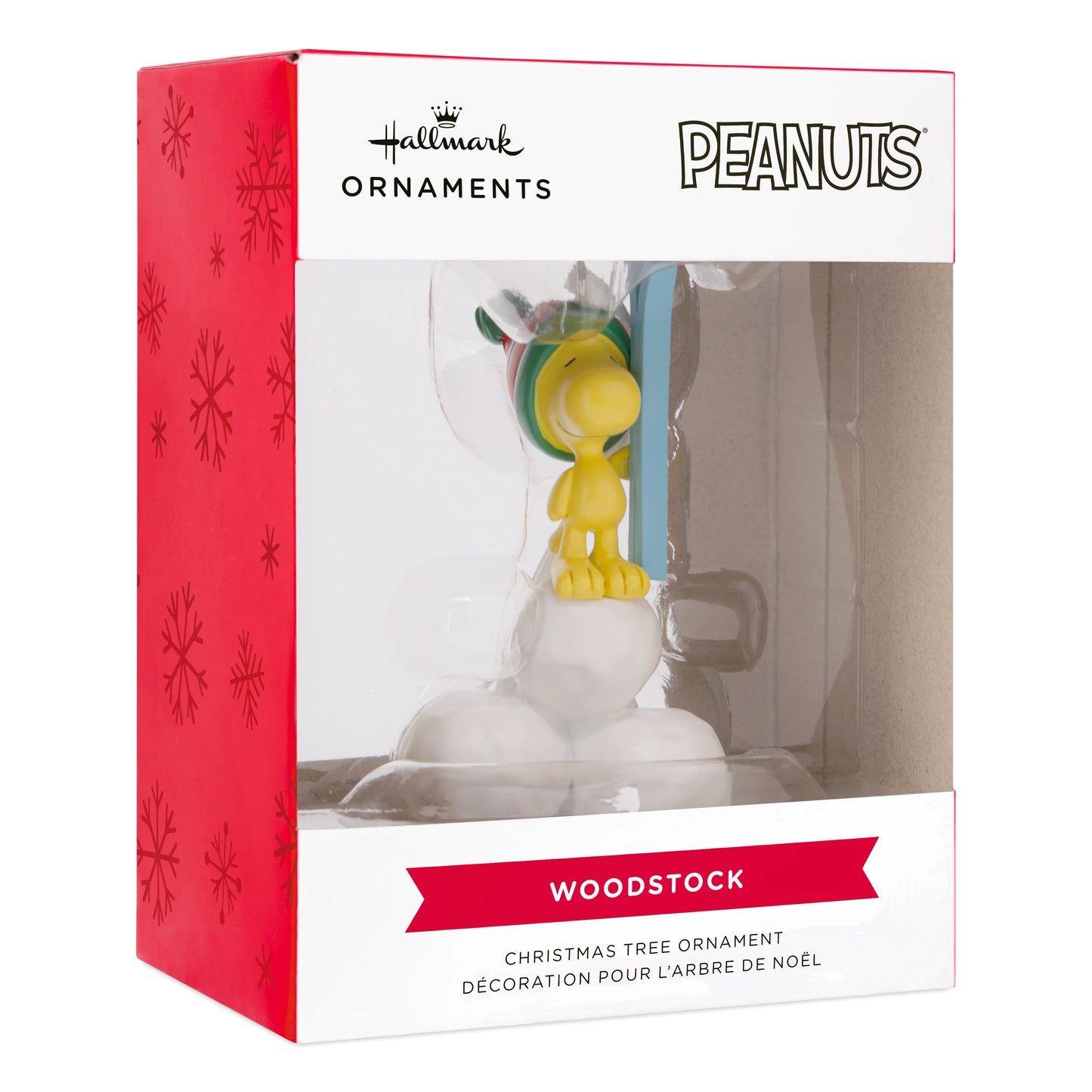 Hallmark Collectable PEANUTS™ Christmas - WOODSTOCK with Snowballs Ornament