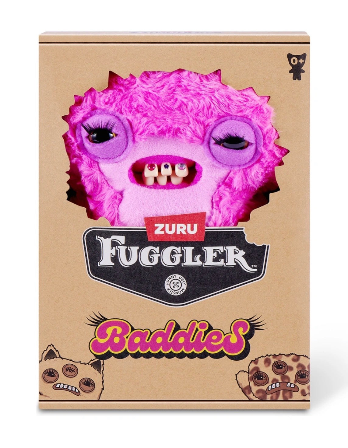 Fuggler Baddies Lord Long Ears Funny Ugly Monster Plush Soft Toy (Approx 9 Inch)