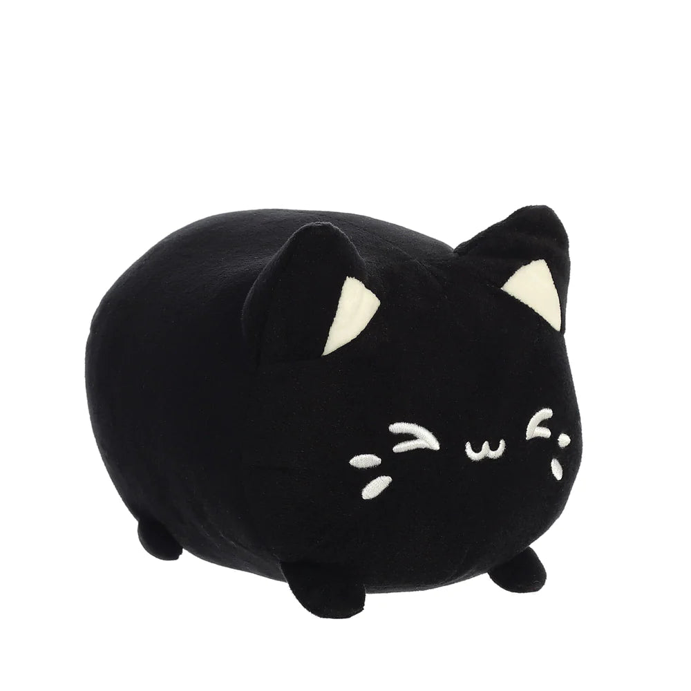 Tasty Peach Black Sesame Meowchi Kawaii Plush Soft Toy 18cm
