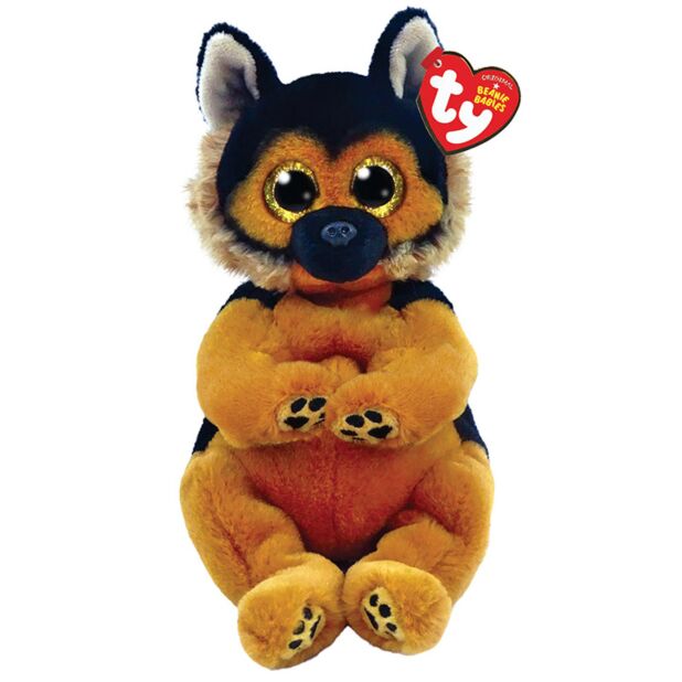 Ty Ace German Shepherd Beanie Bellies Plush Soft Toy 6 Inch