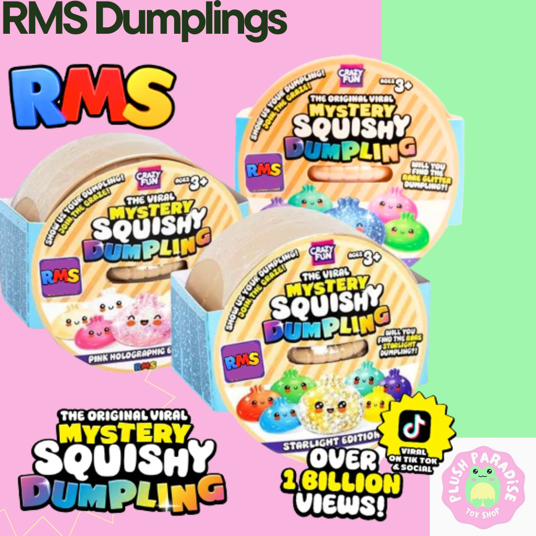 RMS Viral Dumplings Squishy Collectible Toys Plush Paradise UK rms-viral-dumplings-squishy-collectible-toys-plush-paradise-uk