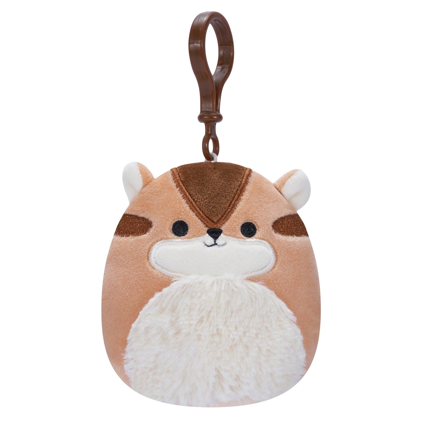 Squishmallows Melzie the Chipmunk Clip On Keychain 3.5 Inch