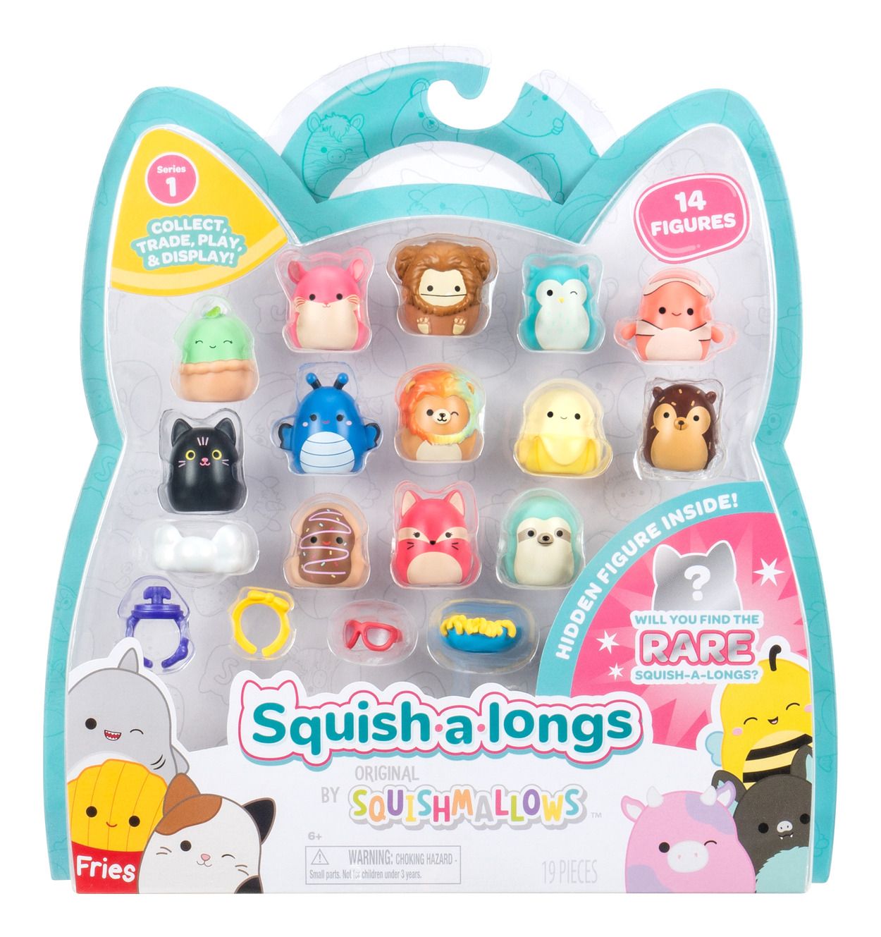 Squishalongs by Squishmallows 14 Pack Wave 1