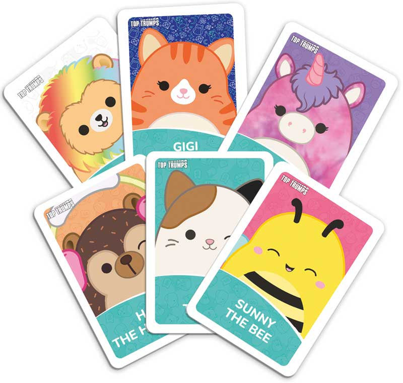 Squishmallows Top Trumps Match - The Crazy Cube Game