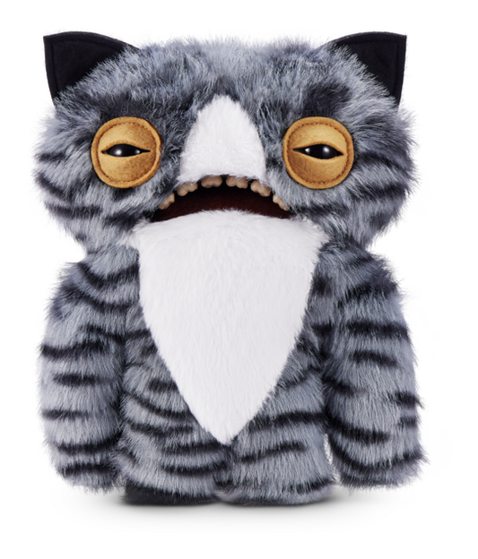 Fuggler Alley Cats Wide Eyed Funny Ugly Monster Plush Soft Toy (Approx 9 Inch)
