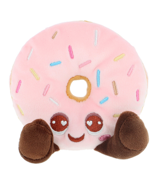 Keel Toys Bakery Sweet Treats Doughnut 8cm Soft Toy