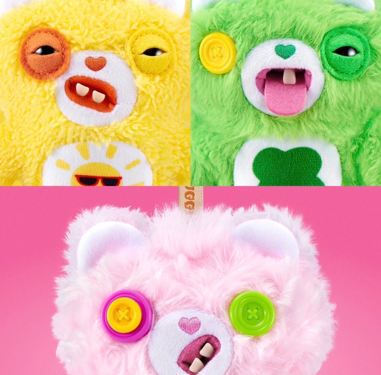 Fuggler x Care Bears by ZURU 5 Inch Plush Keyring Mystery Box (x1 Supplied)
