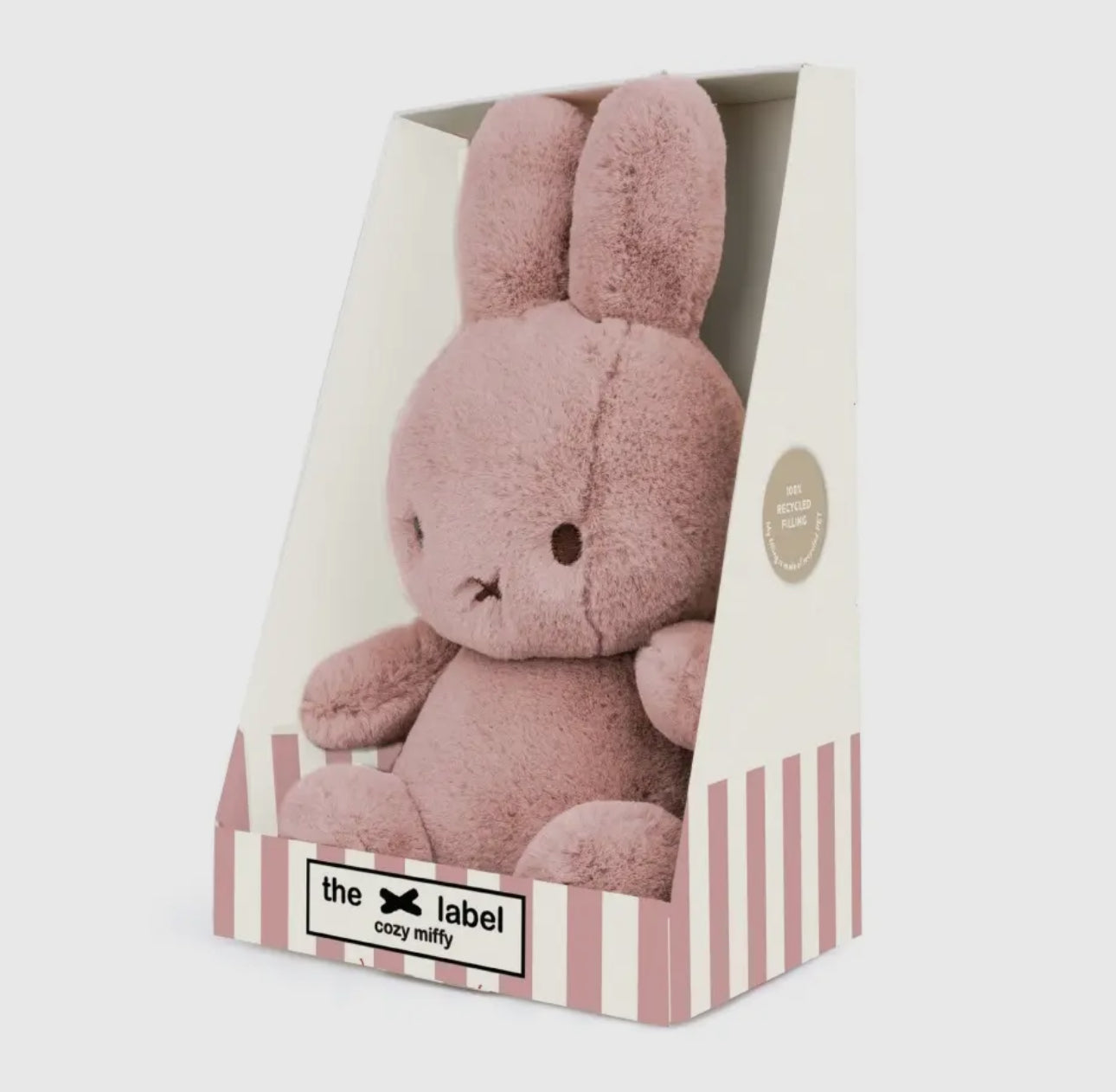 Miffy Cozy Pink Plush Soft Toy in Gift Box 23cm