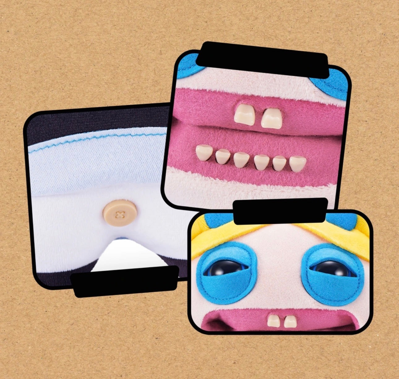 Fuggler x The Powerpuff Girls Bubbles by ZURU Plush (Approx 9 Inch)