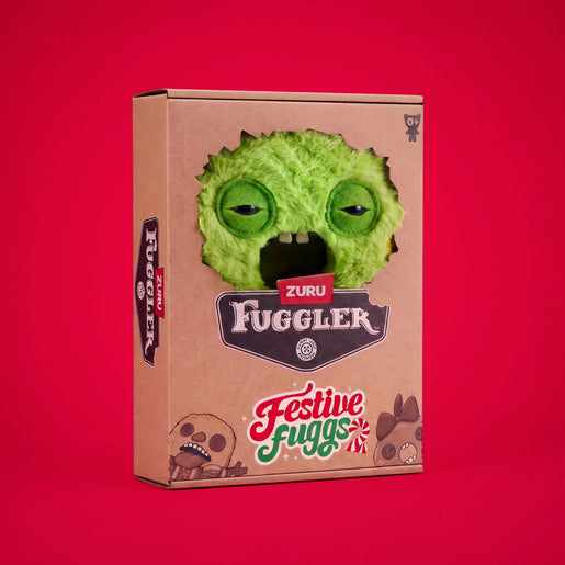 Fuggler Festive Fuggs Series 2 Keith Wreathington Funny Ugly Monster Plush Soft Toy (Approx 9 Inch)