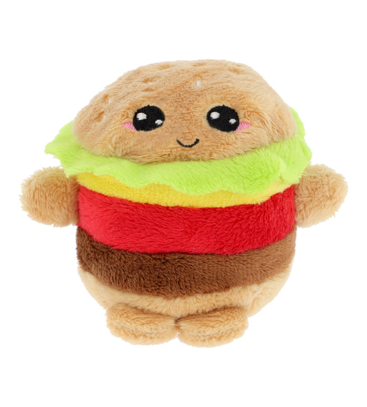 Keel Bobballs Burger Mini Plush Soft Toy 8cm