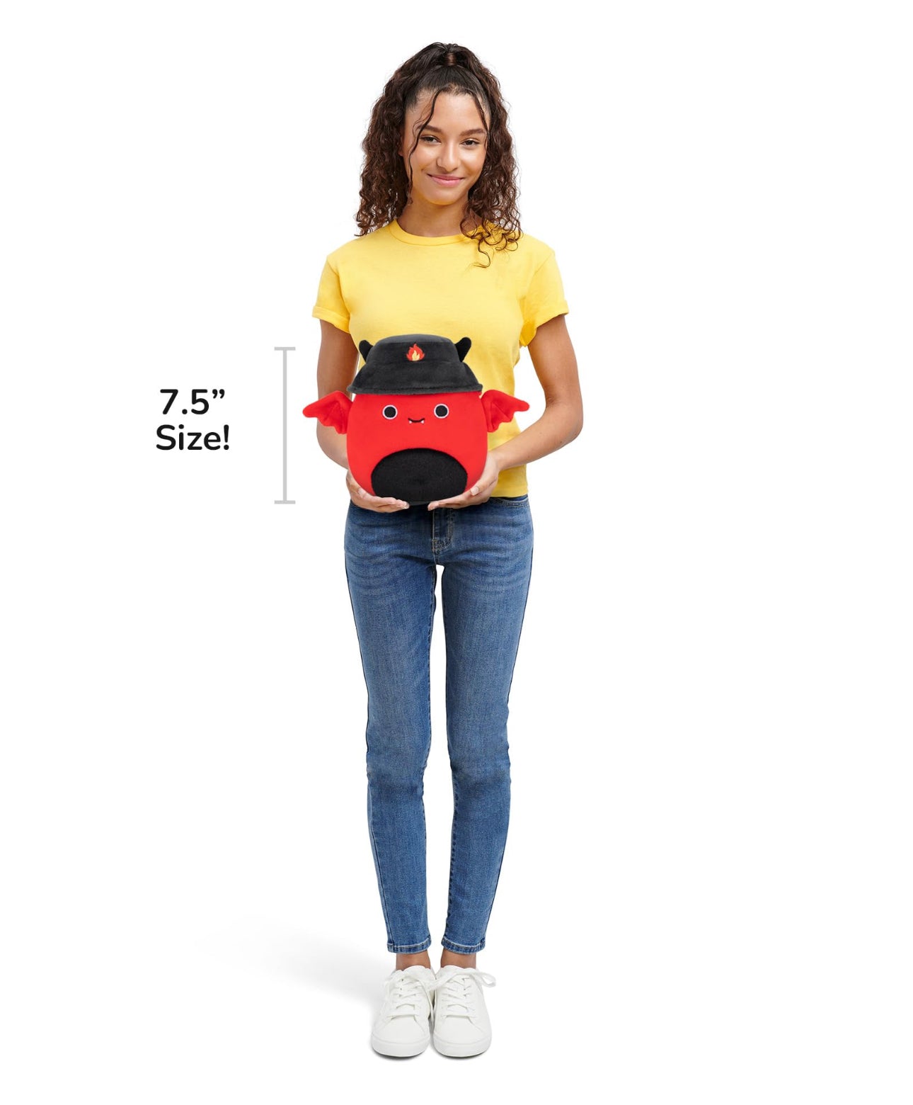 Squishmallows Dante the Red Devil 7.5 Inch Halloween Plush Soft Toy