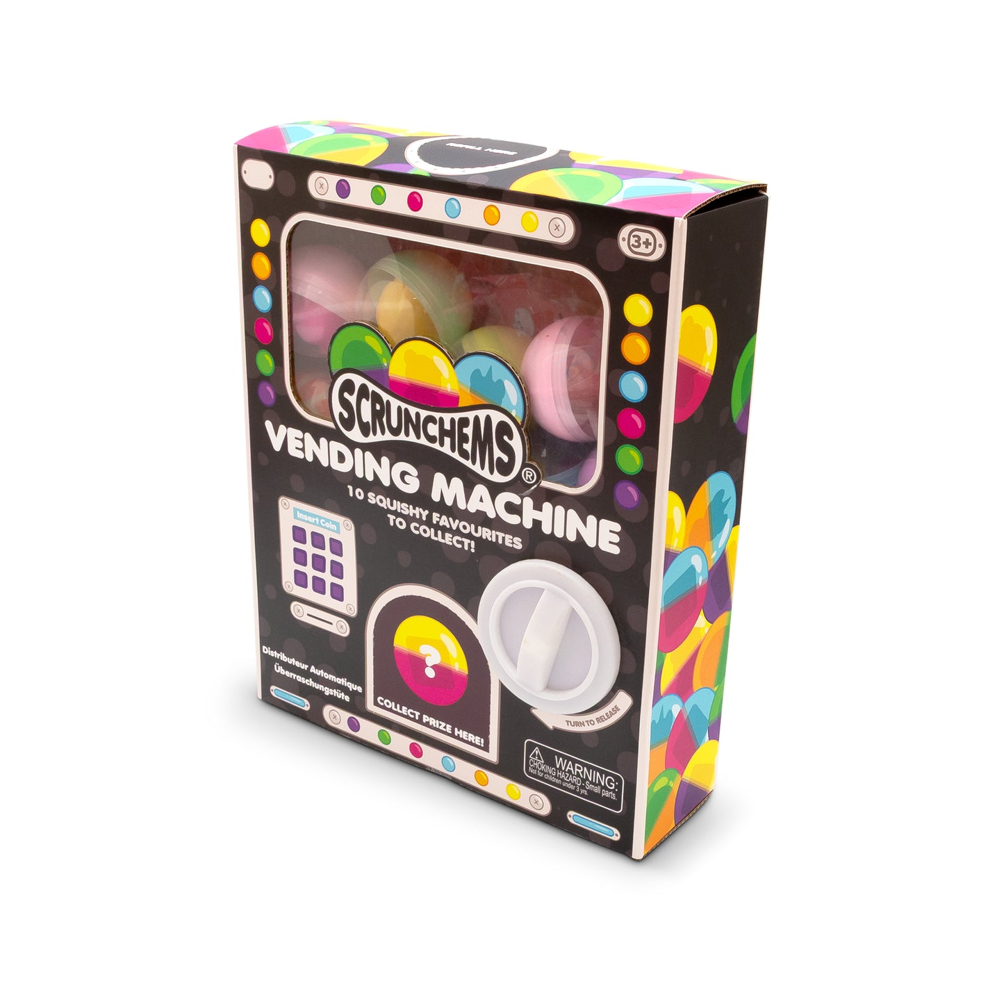 Scrunchems Vending Machine Containing x10 Fidget Toys