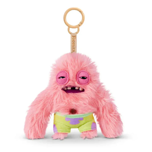 Fuggler X SpongeBob Patrick Plush Keyring Bag Charm | Funny Ugly Monster | Approx 5 Inch | x1 Supplied