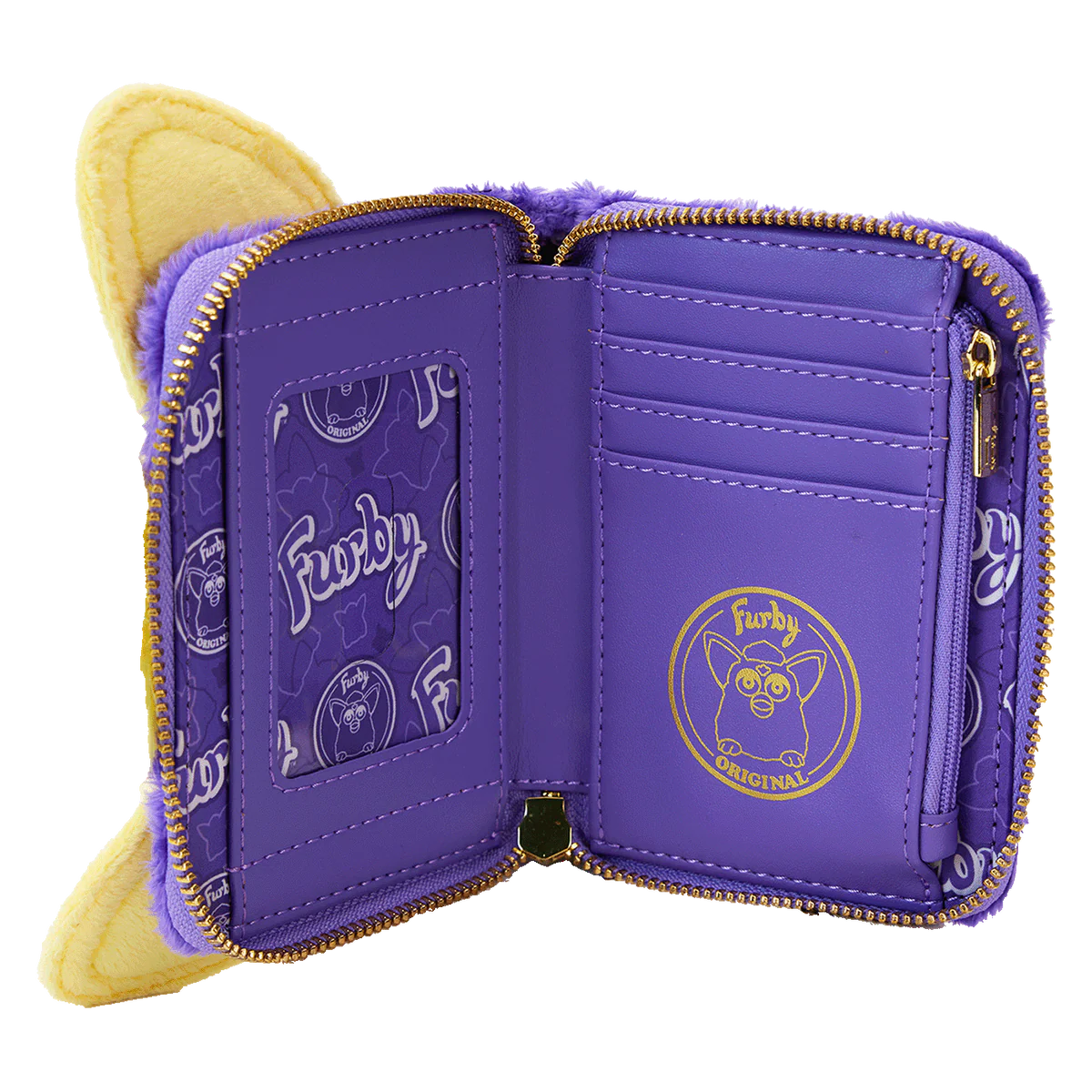 Loungefly Hasbro Furby Plush Zip Around Wallet