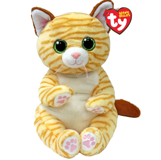 Ty Beanie Bellies Buddies Mango the Cat 9 Inch Medium Plush Soft Toy