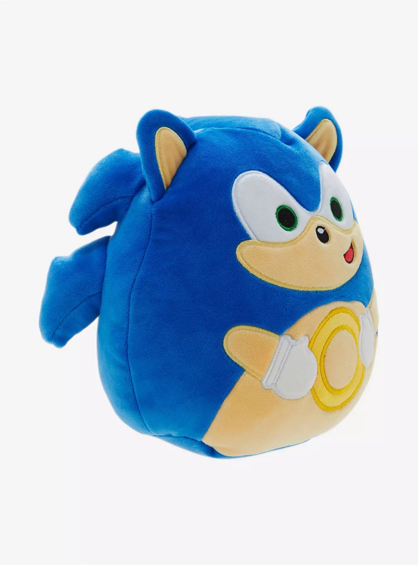 Squishmallow SEGA Sonic The Hedgehog with Gold Ring 8 Inch Plush Soft Toy