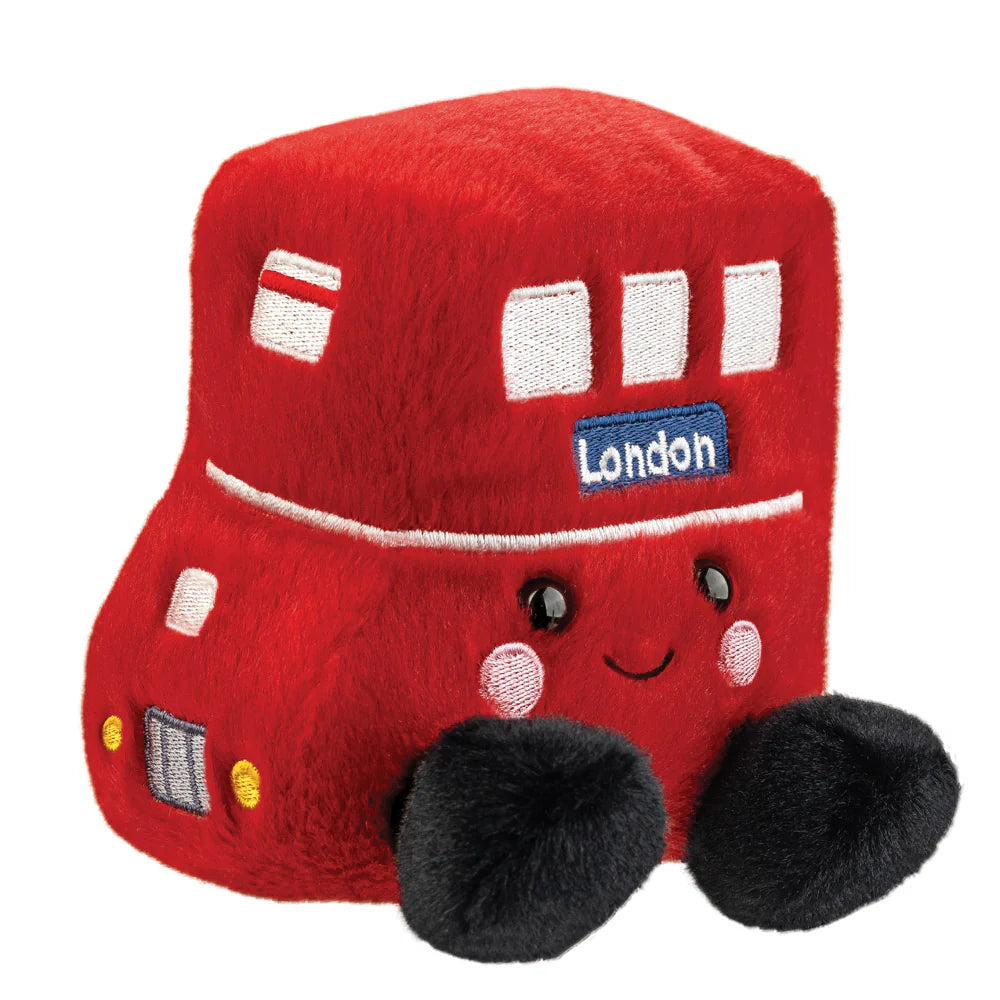 Palm Pals Bertie the Red Bus 5 Inch Plush Soft Toy